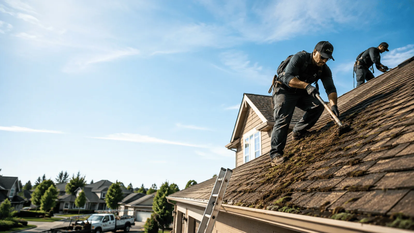 Roof Moss Removal in Shoup, ID near me